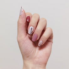 Load image into Gallery viewer, Buy Casual Elegance Premium Designer Nail Polish Wraps & Semicured Gel Nail Stickers at the lowest price in Singapore from NAILWRAP.CO. Worldwide Shipping. Achieve instant designer nail art manicure in under 10 minutes - perfect for bridal, wedding and special occasion.