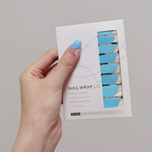 Load image into Gallery viewer, Buy Ravenne Premium Designer Nail Polish Wraps & Semicured Gel Nail Stickers at the lowest price in Singapore from NAILWRAP.CO. Worldwide Shipping. Achieve instant designer nail art manicure in under 10 minutes - perfect for bridal, wedding and special occasion.