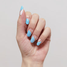 Load image into Gallery viewer, Buy Ravenne Premium Designer Nail Polish Wraps & Semicured Gel Nail Stickers at the lowest price in Singapore from NAILWRAP.CO. Worldwide Shipping. Achieve instant designer nail art manicure in under 10 minutes - perfect for bridal, wedding and special occasion.