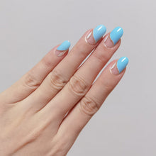 Load image into Gallery viewer, Buy Ravenne Premium Designer Nail Polish Wraps & Semicured Gel Nail Stickers at the lowest price in Singapore from NAILWRAP.CO. Worldwide Shipping. Achieve instant designer nail art manicure in under 10 minutes - perfect for bridal, wedding and special occasion.