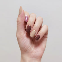 Load image into Gallery viewer, Buy Tiramisu Palette (Solid) Premium Designer Nail Polish Wraps & Semicured Gel Nail Stickers at the lowest price in Singapore from NAILWRAP.CO. Worldwide Shipping. Achieve instant designer nail art manicure in under 10 minutes - perfect for bridal, wedding and special occasion.
