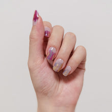Load image into Gallery viewer, Buy Glitter Joy Premium Designer Nail Polish Wraps & Semicured Gel Nail Stickers at the lowest price in Singapore from NAILWRAP.CO. Worldwide Shipping. Achieve instant designer nail art manicure in under 10 minutes - perfect for bridal, wedding and special occasion.