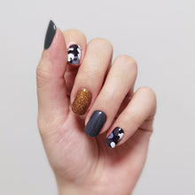 Load image into Gallery viewer, Buy Camo Glitz Premium Designer Nail Polish Wraps & Semicured Gel Nail Stickers at the lowest price in Singapore from NAILWRAP.CO. Worldwide Shipping. Achieve instant designer nail art manicure in under 10 minutes - perfect for bridal, wedding and special occasion.