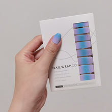 Load image into Gallery viewer, Buy Sparkling Mermaid 🧜🏻♀️ Premium Designer Nail Polish Wraps & Semicured Gel Nail Stickers at the lowest price in Singapore from NAILWRAP.CO. Worldwide Shipping. Achieve instant designer nail art manicure in under 10 minutes - perfect for bridal, wedding and special occasion.