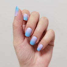 Load image into Gallery viewer, Buy Sparkling Mermaid 🧜🏻♀️ Premium Designer Nail Polish Wraps & Semicured Gel Nail Stickers at the lowest price in Singapore from NAILWRAP.CO. Worldwide Shipping. Achieve instant designer nail art manicure in under 10 minutes - perfect for bridal, wedding and special occasion.