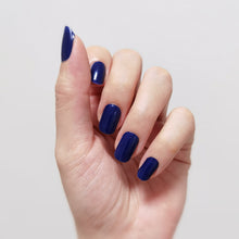 Load image into Gallery viewer, Buy You Blue Me Away (Solid) Premium Designer Nail Polish Wraps & Semicured Gel Nail Stickers at the lowest price in Singapore from NAILWRAP.CO. Worldwide Shipping. Achieve instant designer nail art manicure in under 10 minutes - perfect for bridal, wedding and special occasion.