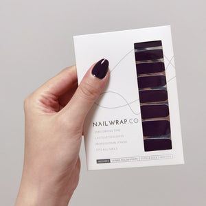 Buy Ultra-Violet (Solid) Premium Designer Nail Polish Wraps & Semicured Gel Nail Stickers at the lowest price in Singapore from NAILWRAP.CO. Worldwide Shipping. Achieve instant designer nail art manicure in under 10 minutes - perfect for bridal, wedding and special occasion.