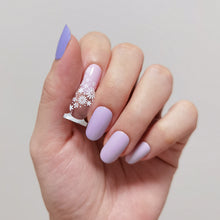 Load image into Gallery viewer, Buy White Floral Tip Overlay Premium Designer Nail Polish Wraps & Semicured Gel Nail Stickers at the lowest price in Singapore from NAILWRAP.CO. Worldwide Shipping. Achieve instant designer nail art manicure in under 10 minutes - perfect for bridal, wedding and special occasion.