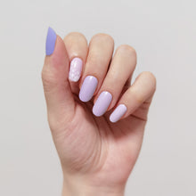 Load image into Gallery viewer, Buy White Floral Tip Overlay Premium Designer Nail Polish Wraps & Semicured Gel Nail Stickers at the lowest price in Singapore from NAILWRAP.CO. Worldwide Shipping. Achieve instant designer nail art manicure in under 10 minutes - perfect for bridal, wedding and special occasion.