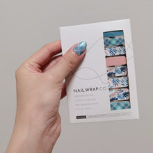 Load image into Gallery viewer, Buy Jungle Foliage Premium Designer Nail Polish Wraps & Semicured Gel Nail Stickers at the lowest price in Singapore from NAILWRAP.CO. Worldwide Shipping. Achieve instant designer nail art manicure in under 10 minutes - perfect for bridal, wedding and special occasion.
