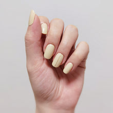 Load image into Gallery viewer, Buy Hint of Gold Premium Designer Nail Polish Wraps & Semicured Gel Nail Stickers at the lowest price in Singapore from NAILWRAP.CO. Worldwide Shipping. Achieve instant designer nail art manicure in under 10 minutes - perfect for bridal, wedding and special occasion.