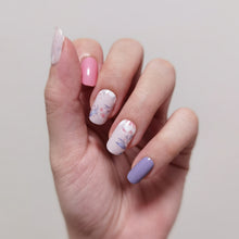 Load image into Gallery viewer, Buy Kimono Premium Designer Nail Polish Wraps & Semicured Gel Nail Stickers at the lowest price in Singapore from NAILWRAP.CO. Worldwide Shipping. Achieve instant designer nail art manicure in under 10 minutes - perfect for bridal, wedding and special occasion.