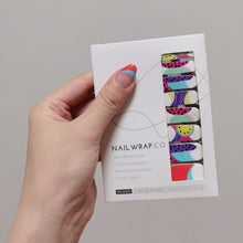 Load image into Gallery viewer, Buy Tropical Lovin' Premium Designer Nail Polish Wraps & Semicured Gel Nail Stickers at the lowest price in Singapore from NAILWRAP.CO. Worldwide Shipping. Achieve instant designer nail art manicure in under 10 minutes - perfect for bridal, wedding and special occasion.