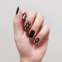 Load image into Gallery viewer, Buy Lightning Bolt ⚡ Premium Designer Nail Polish Wraps &amp; Semicured Gel Nail Stickers at the lowest price in Singapore from NAILWRAP.CO. Worldwide Shipping. Achieve instant designer nail art manicure in under 10 minutes - perfect for bridal, wedding and special occasion.