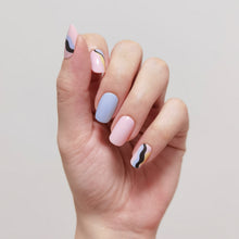 Load image into Gallery viewer, Buy Making Waves Premium Designer Nail Polish Wraps & Semicured Gel Nail Stickers at the lowest price in Singapore from NAILWRAP.CO. Worldwide Shipping. Achieve instant designer nail art manicure in under 10 minutes - perfect for bridal, wedding and special occasion.