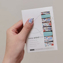 Load image into Gallery viewer, Buy Everglade Garden Premium Designer Nail Polish Wraps & Semicured Gel Nail Stickers at the lowest price in Singapore from NAILWRAP.CO. Worldwide Shipping. Achieve instant designer nail art manicure in under 10 minutes - perfect for bridal, wedding and special occasion.