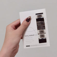 Load image into Gallery viewer, Buy Phantom Mist Premium Designer Nail Polish Wraps & Semicured Gel Nail Stickers at the lowest price in Singapore from NAILWRAP.CO. Worldwide Shipping. Achieve instant designer nail art manicure in under 10 minutes - perfect for bridal, wedding and special occasion.