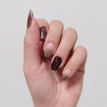 Load image into Gallery viewer, Buy Phantom Mist Premium Designer Nail Polish Wraps & Semicured Gel Nail Stickers at the lowest price in Singapore from NAILWRAP.CO. Worldwide Shipping. Achieve instant designer nail art manicure in under 10 minutes - perfect for bridal, wedding and special occasion.
