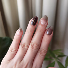 Load image into Gallery viewer, Buy Phantom Mist Premium Designer Nail Polish Wraps & Semicured Gel Nail Stickers at the lowest price in Singapore from NAILWRAP.CO. Worldwide Shipping. Achieve instant designer nail art manicure in under 10 minutes - perfect for bridal, wedding and special occasion.