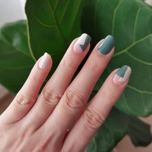 Load image into Gallery viewer, Buy Balanced Premium Designer Nail Polish Wraps & Semicured Gel Nail Stickers at the lowest price in Singapore from NAILWRAP.CO. Worldwide Shipping. Achieve instant designer nail art manicure in under 10 minutes - perfect for bridal, wedding and special occasion.