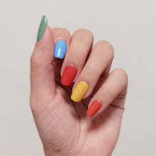 Load image into Gallery viewer, Buy Island Vibes Palette (Solid) Premium Designer Nail Polish Wraps & Semicured Gel Nail Stickers at the lowest price in Singapore from NAILWRAP.CO. Worldwide Shipping. Achieve instant designer nail art manicure in under 10 minutes - perfect for bridal, wedding and special occasion.