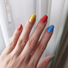 Load image into Gallery viewer, Buy Island Vibes Palette (Solid) Premium Designer Nail Polish Wraps & Semicured Gel Nail Stickers at the lowest price in Singapore from NAILWRAP.CO. Worldwide Shipping. Achieve instant designer nail art manicure in under 10 minutes - perfect for bridal, wedding and special occasion.