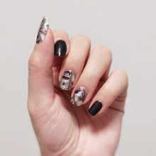 Load image into Gallery viewer, Buy Know Your Worth 💵 Premium Designer Nail Polish Wraps & Semicured Gel Nail Stickers at the lowest price in Singapore from NAILWRAP.CO. Worldwide Shipping. Achieve instant designer nail art manicure in under 10 minutes - perfect for bridal, wedding and special occasion.