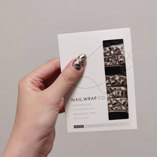 Load image into Gallery viewer, Buy Know Your Worth 💵 Premium Designer Nail Polish Wraps & Semicured Gel Nail Stickers at the lowest price in Singapore from NAILWRAP.CO. Worldwide Shipping. Achieve instant designer nail art manicure in under 10 minutes - perfect for bridal, wedding and special occasion.