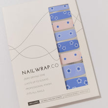 Load image into Gallery viewer, Buy Petite Florals Premium Designer Nail Polish Wraps & Semicured Gel Nail Stickers at the lowest price in Singapore from NAILWRAP.CO. Worldwide Shipping. Achieve instant designer nail art manicure in under 10 minutes - perfect for bridal, wedding and special occasion.
