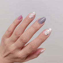 Load image into Gallery viewer, Buy Hush Premium Designer Nail Polish Wraps & Semicured Gel Nail Stickers at the lowest price in Singapore from NAILWRAP.CO. Worldwide Shipping. Achieve instant designer nail art manicure in under 10 minutes - perfect for bridal, wedding and special occasion.