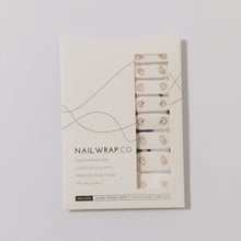 Load image into Gallery viewer, Buy Gold Weather Overlay Premium Designer Nail Polish Wraps & Semicured Gel Nail Stickers at the lowest price in Singapore from NAILWRAP.CO. Worldwide Shipping. Achieve instant designer nail art manicure in under 10 minutes - perfect for bridal, wedding and special occasion.