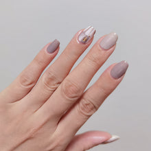 Load image into Gallery viewer, Buy Princess Charming Premium Designer Nail Polish Wraps & Semicured Gel Nail Stickers at the lowest price in Singapore from NAILWRAP.CO. Worldwide Shipping. Achieve instant designer nail art manicure in under 10 minutes - perfect for bridal, wedding and special occasion.