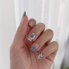 Load image into Gallery viewer, Buy Graceful Premium Designer Nail Polish Wraps & Semicured Gel Nail Stickers at the lowest price in Singapore from NAILWRAP.CO. Worldwide Shipping. Achieve instant designer nail art manicure in under 10 minutes - perfect for bridal, wedding and special occasion.