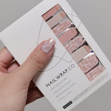 Load image into Gallery viewer, Buy Coco Premium Designer Nail Polish Wraps & Semicured Gel Nail Stickers at the lowest price in Singapore from NAILWRAP.CO. Worldwide Shipping. Achieve instant designer nail art manicure in under 10 minutes - perfect for bridal, wedding and special occasion.