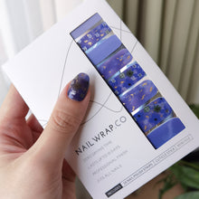 Load image into Gallery viewer, Buy Floral Fantasy Premium Designer Nail Polish Wraps & Semicured Gel Nail Stickers at the lowest price in Singapore from NAILWRAP.CO. Worldwide Shipping. Achieve instant designer nail art manicure in under 10 minutes - perfect for bridal, wedding and special occasion.