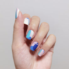 Load image into Gallery viewer, Buy Expressive Premium Designer Nail Polish Wraps & Semicured Gel Nail Stickers at the lowest price in Singapore from NAILWRAP.CO. Worldwide Shipping. Achieve instant designer nail art manicure in under 10 minutes - perfect for bridal, wedding and special occasion.