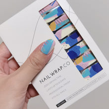 Load image into Gallery viewer, Buy Expressive Premium Designer Nail Polish Wraps & Semicured Gel Nail Stickers at the lowest price in Singapore from NAILWRAP.CO. Worldwide Shipping. Achieve instant designer nail art manicure in under 10 minutes - perfect for bridal, wedding and special occasion.