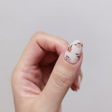 Load image into Gallery viewer, Buy Wildflower Premium Designer Nail Polish Wraps & Semicured Gel Nail Stickers at the lowest price in Singapore from NAILWRAP.CO. Worldwide Shipping. Achieve instant designer nail art manicure in under 10 minutes - perfect for bridal, wedding and special occasion.