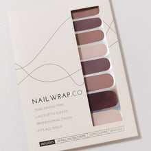 Load image into Gallery viewer, Buy Frappuccino Palette (Solid) Premium Designer Nail Polish Wraps & Semicured Gel Nail Stickers at the lowest price in Singapore from NAILWRAP.CO. Worldwide Shipping. Achieve instant designer nail art manicure in under 10 minutes - perfect for bridal, wedding and special occasion.