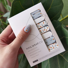 Load image into Gallery viewer, Buy Soft Romance Premium Designer Nail Polish Wraps & Semicured Gel Nail Stickers at the lowest price in Singapore from NAILWRAP.CO. Worldwide Shipping. Achieve instant designer nail art manicure in under 10 minutes - perfect for bridal, wedding and special occasion.