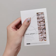 Load image into Gallery viewer, Buy Luxe Gold Premium Designer Nail Polish Wraps & Semicured Gel Nail Stickers at the lowest price in Singapore from NAILWRAP.CO. Worldwide Shipping. Achieve instant designer nail art manicure in under 10 minutes - perfect for bridal, wedding and special occasion.