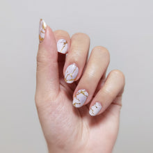 Load image into Gallery viewer, Buy Luxe Gold Premium Designer Nail Polish Wraps & Semicured Gel Nail Stickers at the lowest price in Singapore from NAILWRAP.CO. Worldwide Shipping. Achieve instant designer nail art manicure in under 10 minutes - perfect for bridal, wedding and special occasion.