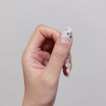 Load image into Gallery viewer, Buy Garden Flowers Premium Designer Nail Polish Wraps & Semicured Gel Nail Stickers at the lowest price in Singapore from NAILWRAP.CO. Worldwide Shipping. Achieve instant designer nail art manicure in under 10 minutes - perfect for bridal, wedding and special occasion.