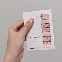Load image into Gallery viewer, Buy Tangy Orange ๐ Premium Designer Nail Polish Wraps & Semicured Gel Nail Stickers at the lowest price in Singapore from NAILWRAP.CO. Worldwide Shipping. Achieve instant designer nail art manicure in under 10 minutes - perfect for bridal, wedding and special occasion.