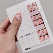Load image into Gallery viewer, Buy Tangy Orange ๐ Premium Designer Nail Polish Wraps & Semicured Gel Nail Stickers at the lowest price in Singapore from NAILWRAP.CO. Worldwide Shipping. Achieve instant designer nail art manicure in under 10 minutes - perfect for bridal, wedding and special occasion.