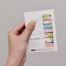 Load image into Gallery viewer, Buy Something About Spring Premium Designer Nail Polish Wraps & Semicured Gel Nail Stickers at the lowest price in Singapore from NAILWRAP.CO. Worldwide Shipping. Achieve instant designer nail art manicure in under 10 minutes - perfect for bridal, wedding and special occasion.