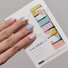 Load image into Gallery viewer, Buy Something About Spring Premium Designer Nail Polish Wraps & Semicured Gel Nail Stickers at the lowest price in Singapore from NAILWRAP.CO. Worldwide Shipping. Achieve instant designer nail art manicure in under 10 minutes - perfect for bridal, wedding and special occasion.