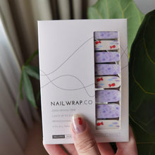Load image into Gallery viewer, Buy Hanabi Goldfish Premium Designer Nail Polish Wraps & Semicured Gel Nail Stickers at the lowest price in Singapore from NAILWRAP.CO. Worldwide Shipping. Achieve instant designer nail art manicure in under 10 minutes - perfect for bridal, wedding and special occasion.
