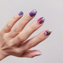 Load image into Gallery viewer, Buy Ciara Gold Foil Premium Designer Nail Polish Wraps & Semicured Gel Nail Stickers at the lowest price in Singapore from NAILWRAP.CO. Worldwide Shipping. Achieve instant designer nail art manicure in under 10 minutes - perfect for bridal, wedding and special occasion.