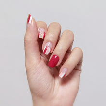 Load image into Gallery viewer, Buy Rosa Premium Designer Nail Polish Wraps & Semicured Gel Nail Stickers at the lowest price in Singapore from NAILWRAP.CO. Worldwide Shipping. Achieve instant designer nail art manicure in under 10 minutes - perfect for bridal, wedding and special occasion.
